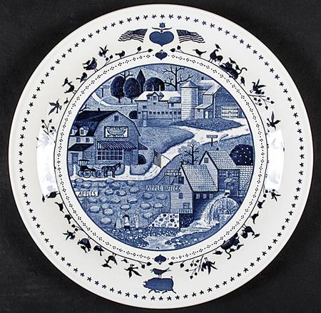 Americana 12" Chop Plate (Round Platter)