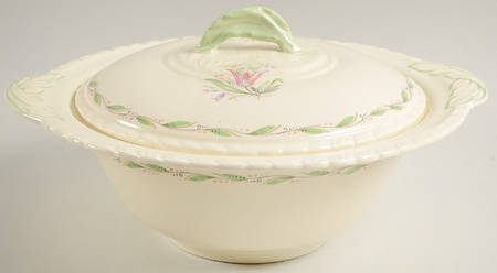 1214 Round Covered Vegetable by Newhall