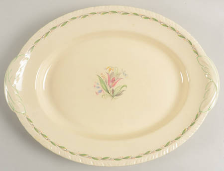 1214 16" Oval Serving Platter by Newhall