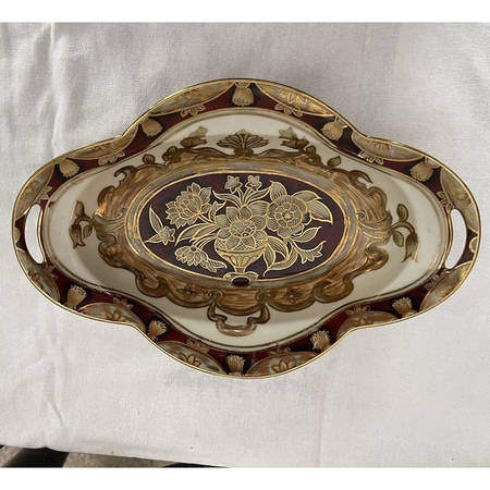 N1707 9" Oval Vegetable Bowl