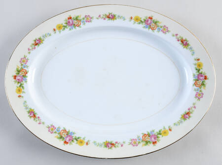 N1719 13" Oval Serving Platter