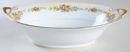 N1719 10" Oval Vegetable Bowl