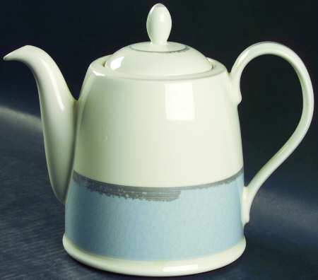Ambience Blue Tea/Coffee Pot & Lid