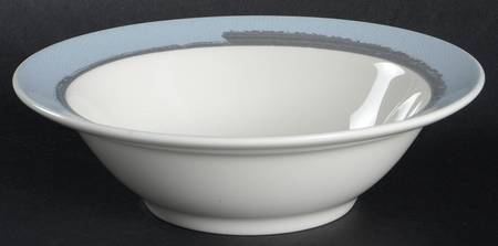 Ambience Blue Rim Cereal Bowl