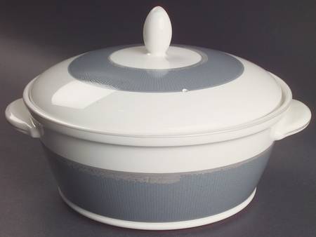 Ambience Charcoal 2.5 Qt Round Covered Casserole