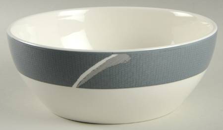 Ambience Charcoal 7" Round Vegetable Bowl