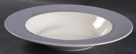 Ambience Violet Large Rim Soup Bowl