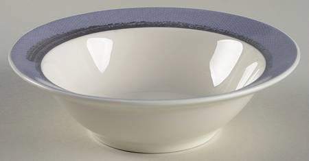 Ambience Violet Rim Cereal Bowl