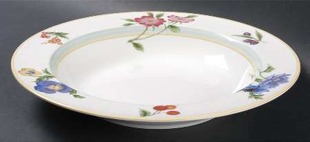 Jolie Fleur 10" Individual Pasta Bowl