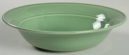 Solid Color Fern Green 9" Round Vegetable Bowl