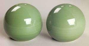 Solid Color Fern Green Salt & Pepper Set