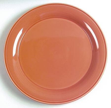Solid Color Salmon 12" Chop Plate (Round Platter)