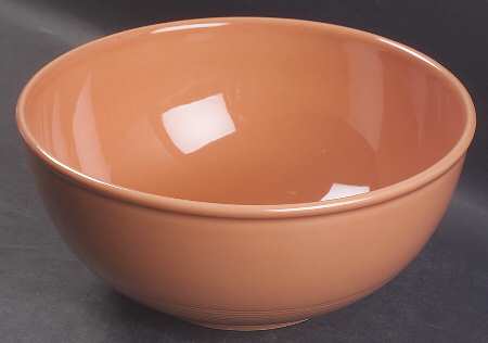 Solid Color Salmon 8" Salad Serving Bowl
