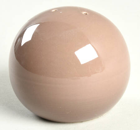 Solid Color Taupe Salt Shaker