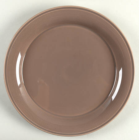 Solid Color Taupe 12" Chop Plate (Round Platter)