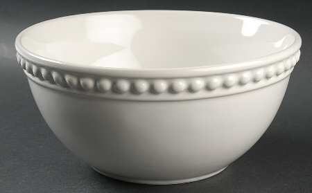 Del Mar Pearl White 9" Mixing Bowl