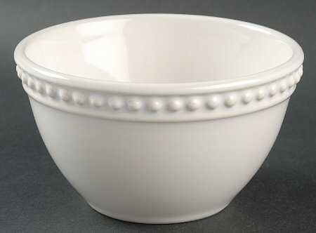 Del Mar Pearl White Coupe Cereal Bowl