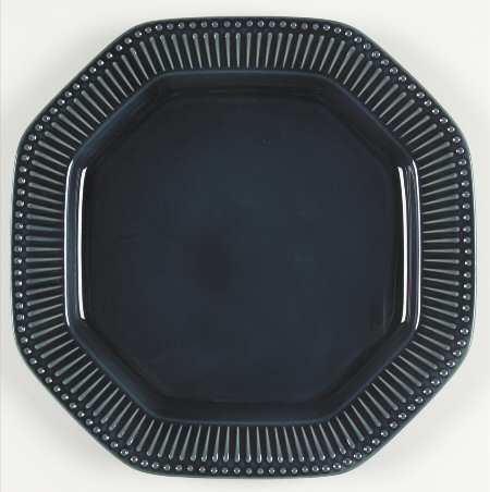 Vista Del Sol Ocean Blue 14" Octagonal Serving Platter