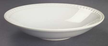 Vista Del Sol Linen White Fruit/Dessert (Sauce) Bowl