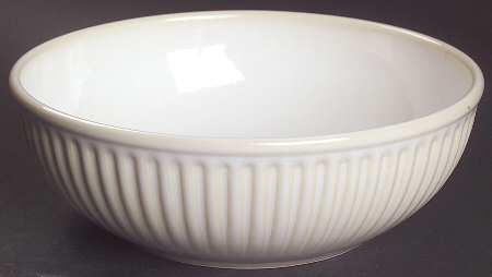 Vista Del Sol Linen White Soup/Cereal Bowl