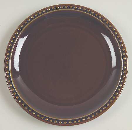 Vista Del Sol Mahogony Brown Salad Plate