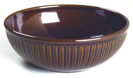 Vista Del Sol Mahogony Brown Soup/Cereal Bowl