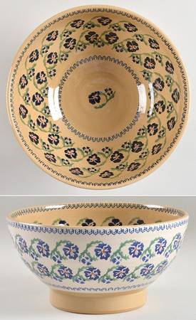 Pansy 8" Salad Serving Bowl