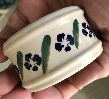 Pansy Napkin Ring