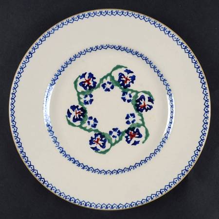 Pansy Luncheon Plate