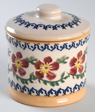 Old Rose Sugar Bowl & Lid