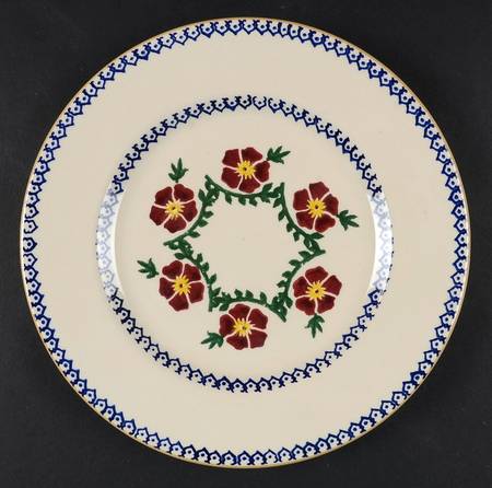 Old Rose Luncheon Plate