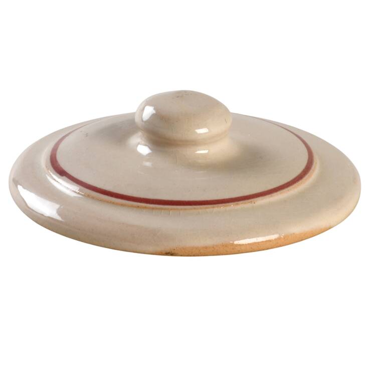 Red Tulip Lid for Sugar Bowl