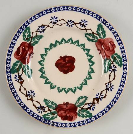 Kilfane Rose Luncheon Plate