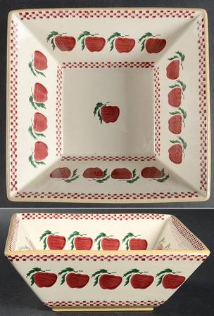 Apple 8" Square Bowl