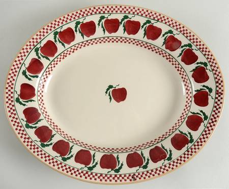 Apple 13" Oval Serving Platter