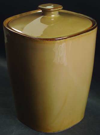 Cafe Latte Large Canister & Lid