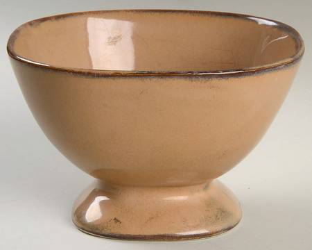 Cafe Latte 5" Footed Bowl