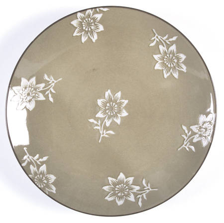 Island Flower Salad Plate