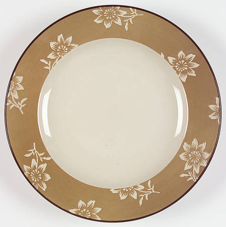 Island Flower Luncheon Plate