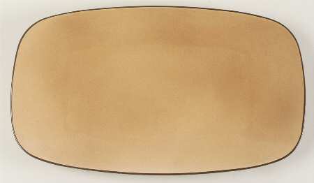 Island Sand Rectangular Tray