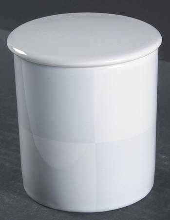 Arctic White Sugar Bowl & Lid by Nautica