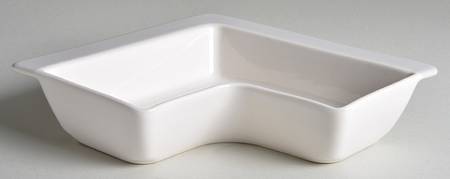 Arctic White L Shaped Side for (5 Piece) Chip & Dip