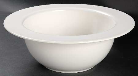 Arctic White 10" Round Vegetable Bowl