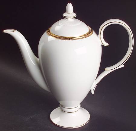 Rochelle Gold Coffee Pot & Lid