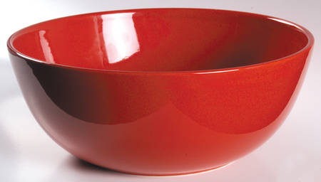 Candy Apple 11" Round Vegetable Bowl
