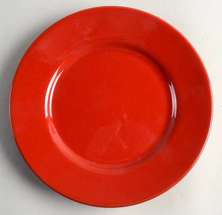 Candy Apple Salad Plate