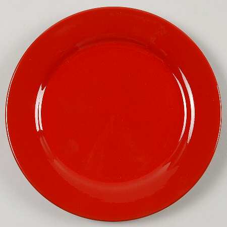 Candy Apple Salad Plate