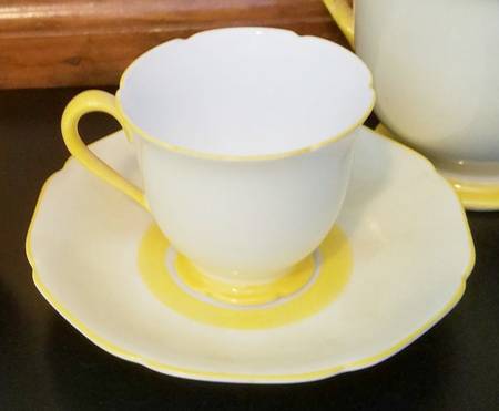 N1785 Footed Demitasse Cup & Saucer Set