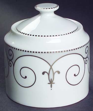 Regency Platinum Sugar Bowl & Lid