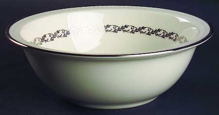 Westover Platinum 9" Round Vegetable Bowl